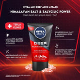 Nivea Men Face Wash Acne Oil Clear 100Gm - YehChez.pk